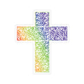 Rainbow Faithscan Sticker
