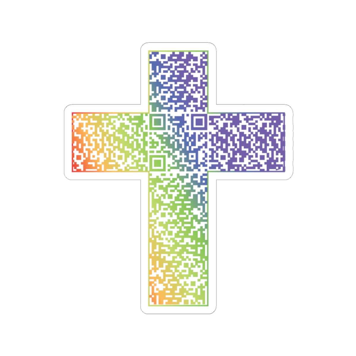 Rainbow Faithscan Sticker