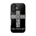Black/White Faithscan Phone Case