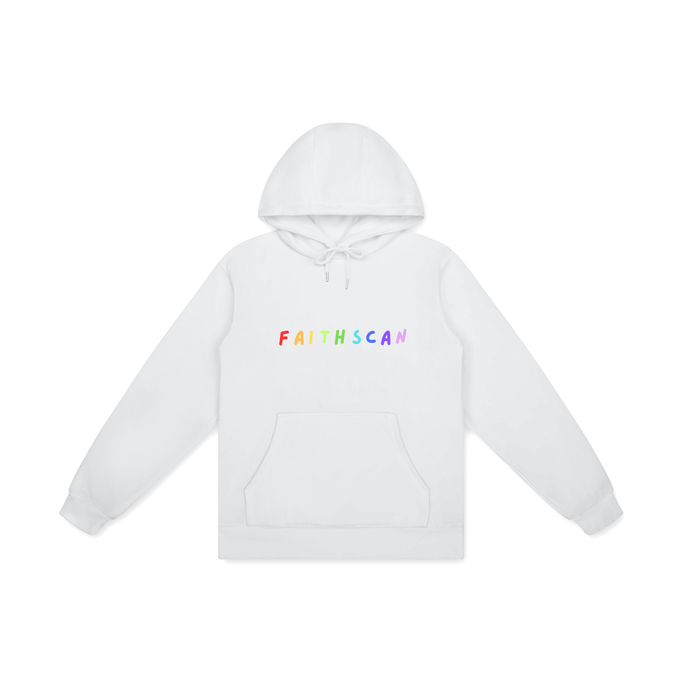 White Faithscan Sweatshirt